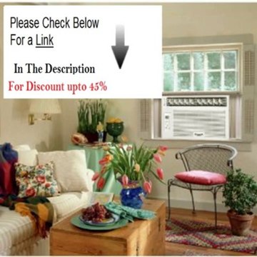 Clearance Whirlpool 8,000 BTU 115V Window-Mounted Air Conditioner with Remote Control, ACQ088GPX