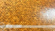 Romana Wood Mosaic Tiles - Alternative Choice to Glass Mosaic, Natural Stone Mosaic, Crystal Mosaic, Ceramic Mosaic