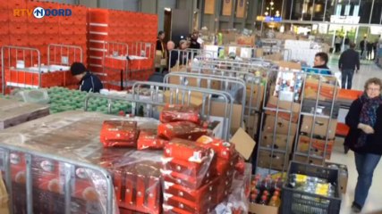 Voedselbank: De eerste dozen worden gepakt! - RTV Noord