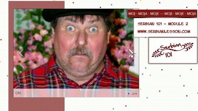 Serbian 101 - Possessive Adjectives Practice