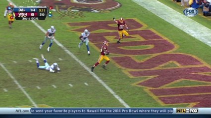 QB Cousins to WR Garcon, 8-yd, pass, TD