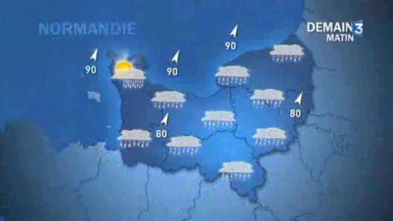 Haute-Normandie : alerte orange aux vents forts