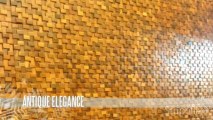 Romana Wood Mosaic Tiles - Alternative Choice to Glass Mosaic, Natural Stone Mosaic, Crystal Mosaic, Ceramic Mosaic