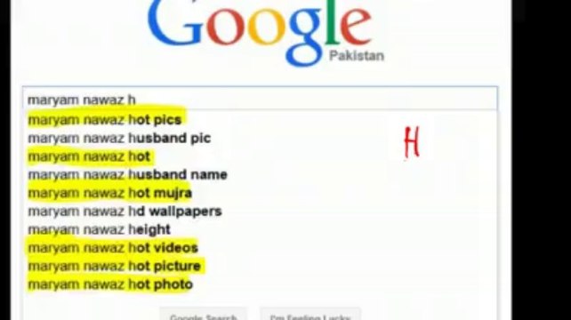 Maryum Nawaz on top of google search like Sunny Leone in India