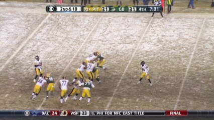 QB Roethlisberger to WR Brown, 28-yd, pass