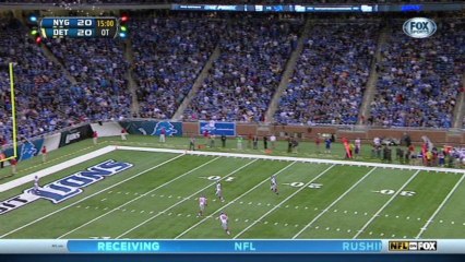 Giants, 56-yd, kickoff return