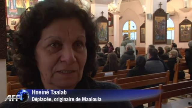 Sombre Noël à Damas pour les réfugiés de Maaloula