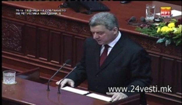 IZJAVA GORGE IVANOV OBRAKANJE VO SOBRANIE
