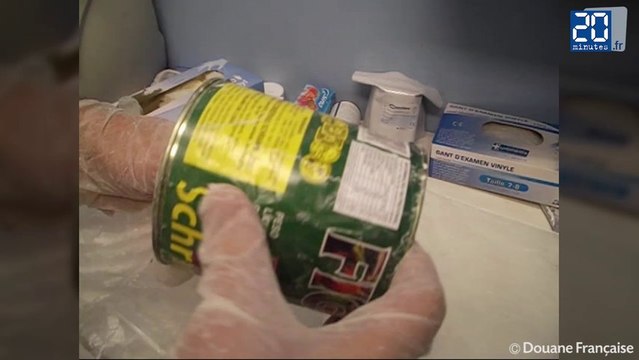 De la cocaïne dans des boîtes de conserve saisie par la douane