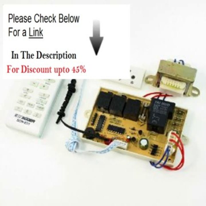 Clearance Amico Air Conditioner Control PCB Board + Remote Controller + Fork Terminal