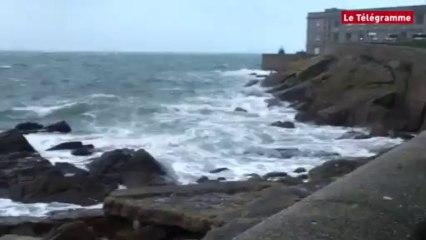 Coup de vent à Concarneau