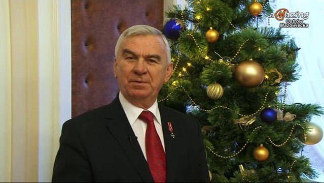 Życzenia świąteczne Burmistrza do mieszkańców Ostrów Mazowiecka 2013