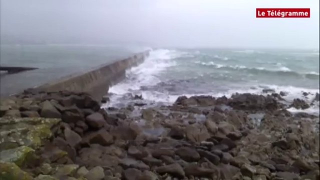 Esquibien (29). Coup de vent à Sainte-Evette