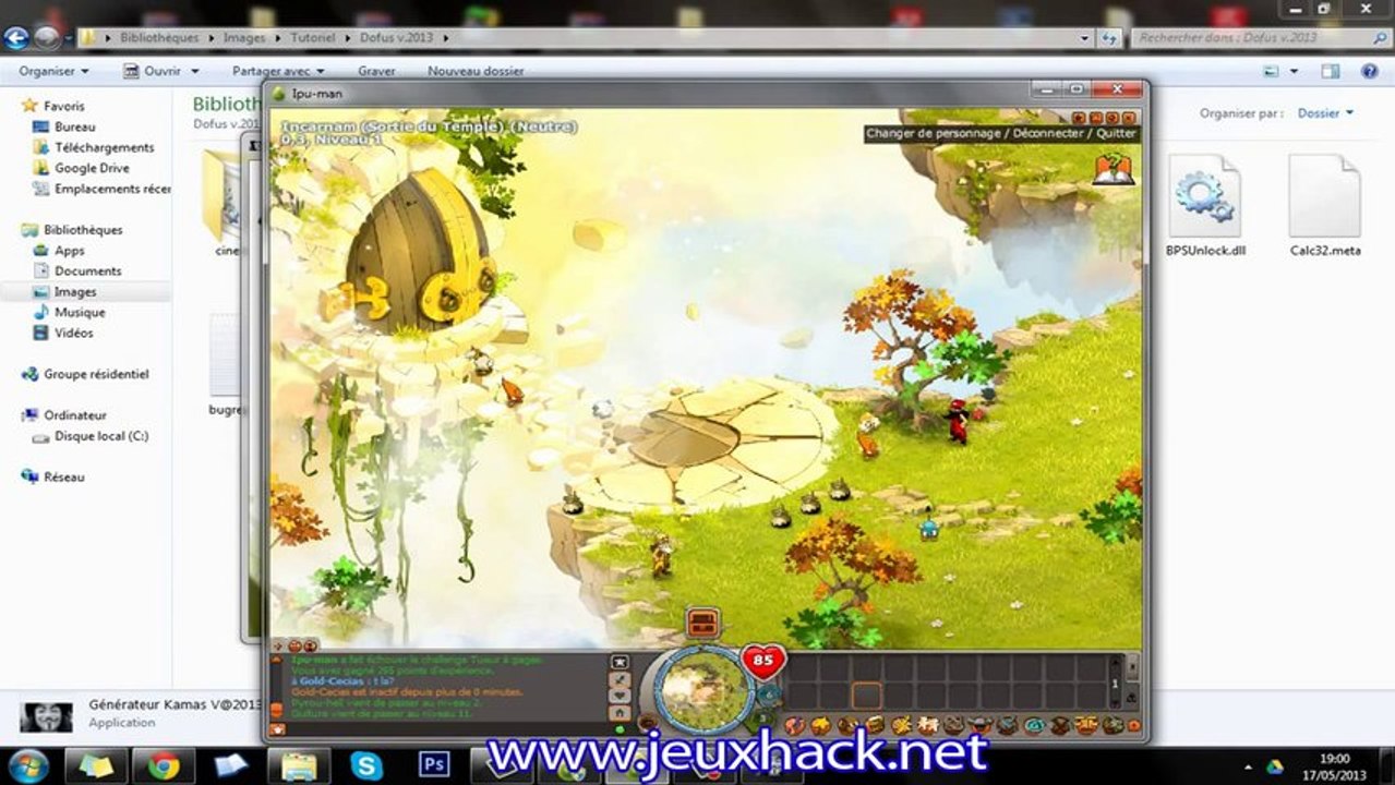Dofus Hack Dofus Triche illimité Ogrines et Kamas
