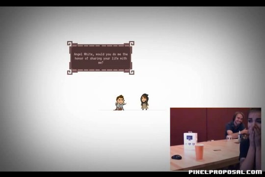 Demande en mariage dans un jeu vidéo! Pixel Proposal!