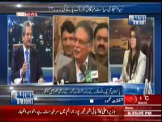 News Night with Neelum Nawab (Kya Ehtijaji Siasat Mehengai Ko Rok Paye Gi --) 23 December 2013