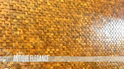 Romana Wood Mosaic Tiles - Alternative Choice to Glass Mosaic, Natural Stone Mosaic, Crystal Mosaic, Ceramic Mosaic
