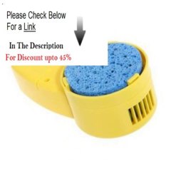 Clearance Cartoon chick handy air cooling fan (yellow)