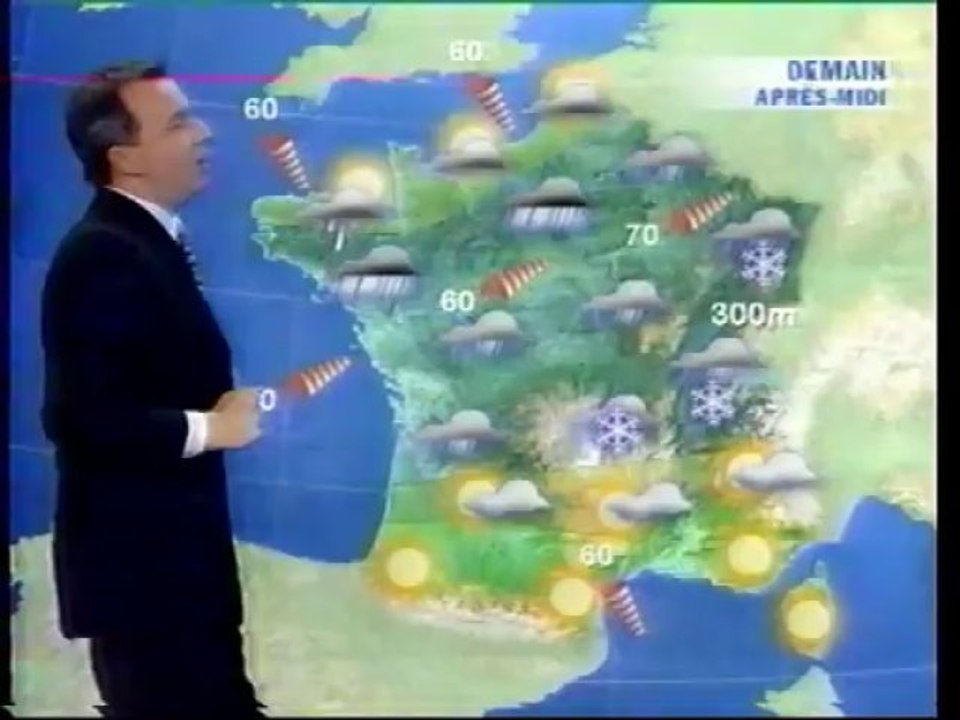 France 3 24 Décembre 2001 3 Pubs, 3 B.A.,Cinéma,Météo,Soir3