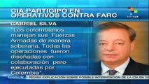 CIA ayudó a ejército colombiano pero operó soberano contra FARC: Silva