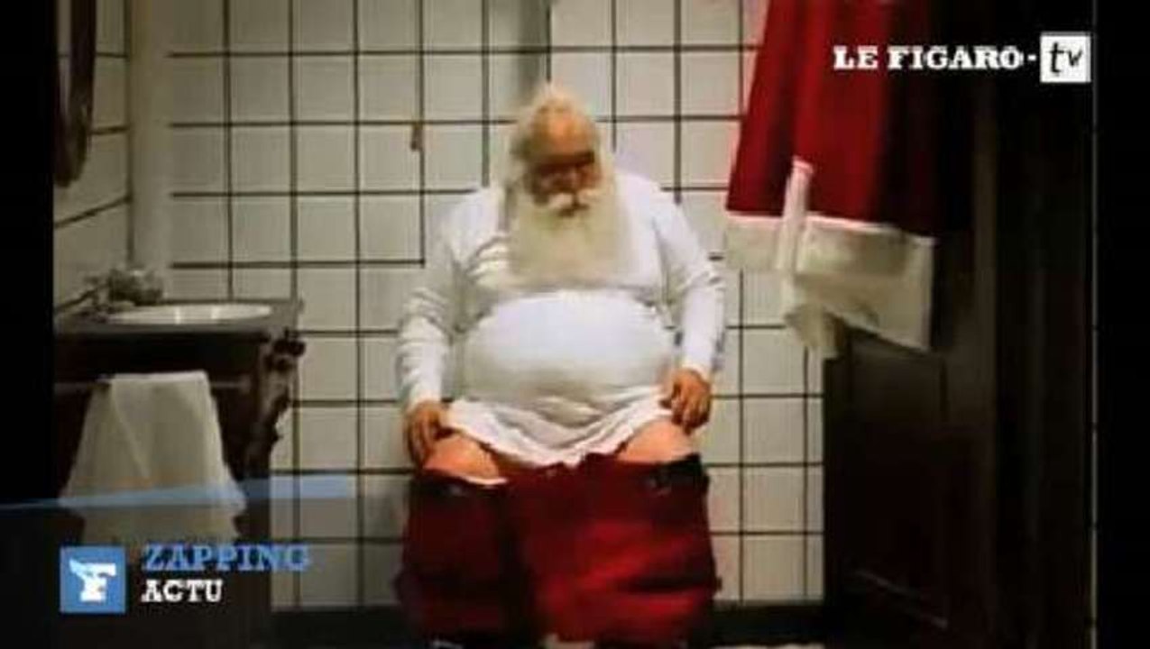 Les pubs les plus drôles avec des pères Noël