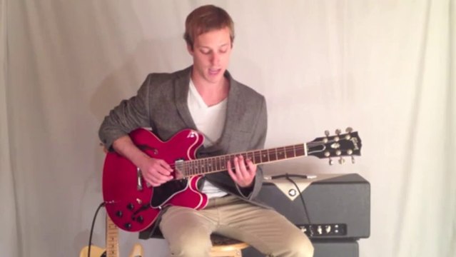 Guitar Lesson with Bebop Lick and a Cool Modern Jazz Sound. Nice jazz guitar lesson%21