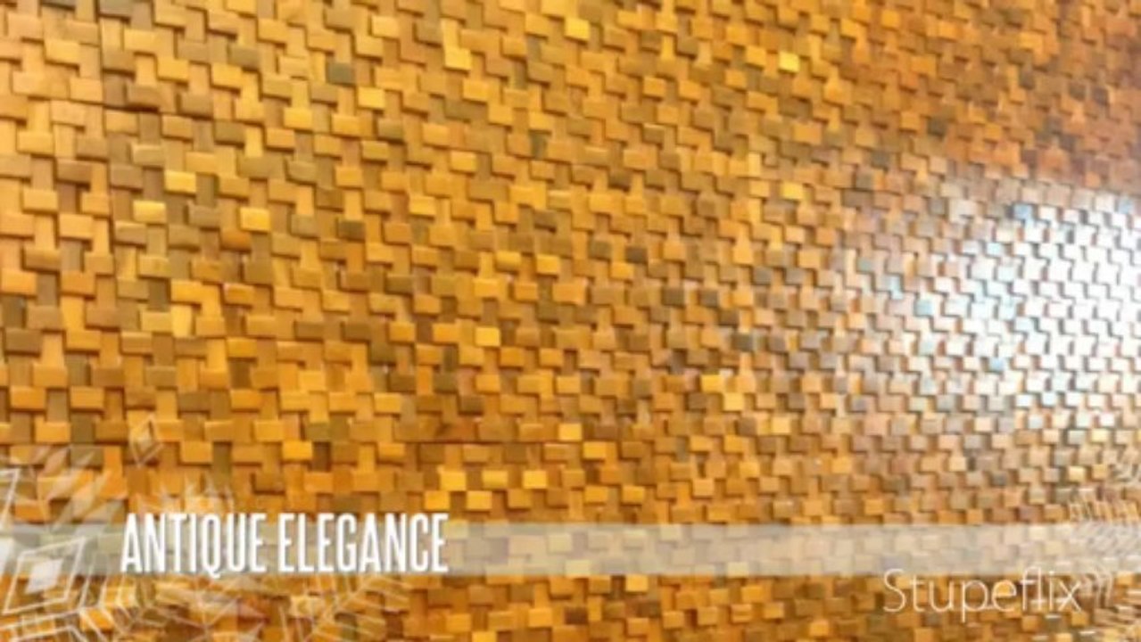Romana Wood Mosaic Art - Alternative Choice to Glass Mosaic, Natural Stone Mosaic, Crystal Mosaic, Ceramic Mosaic
