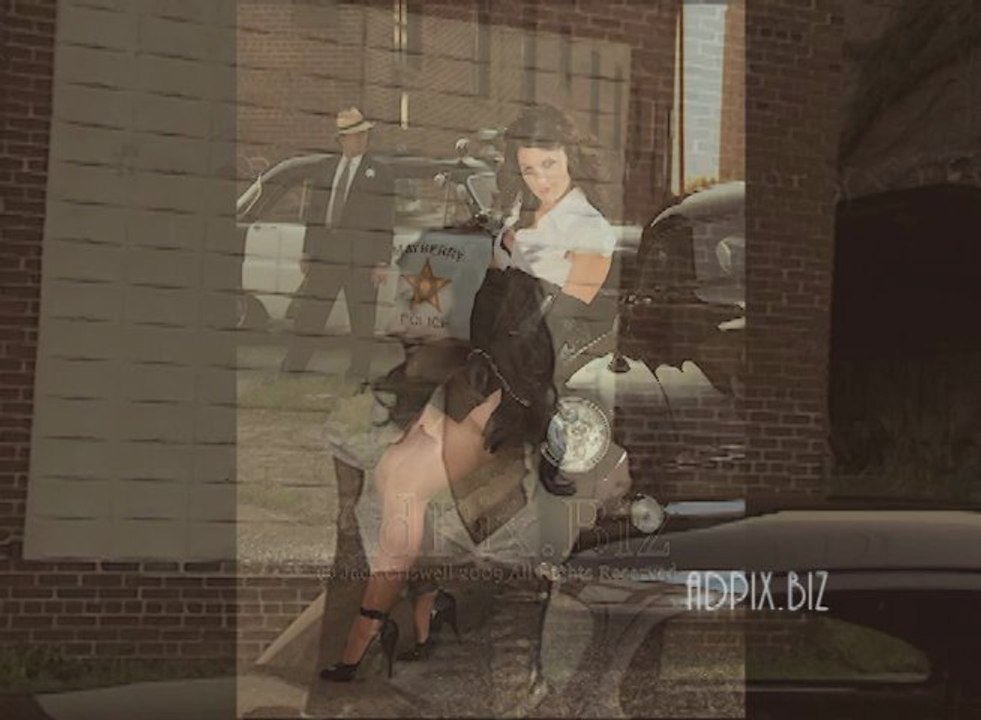 Bettie Paige Gets Arrested