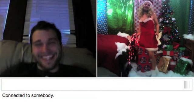 All I Want For Christmas Is You Prank On Chatroulette