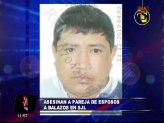 Pareja de esposos murió en balacera en San Juan de Lurigancho