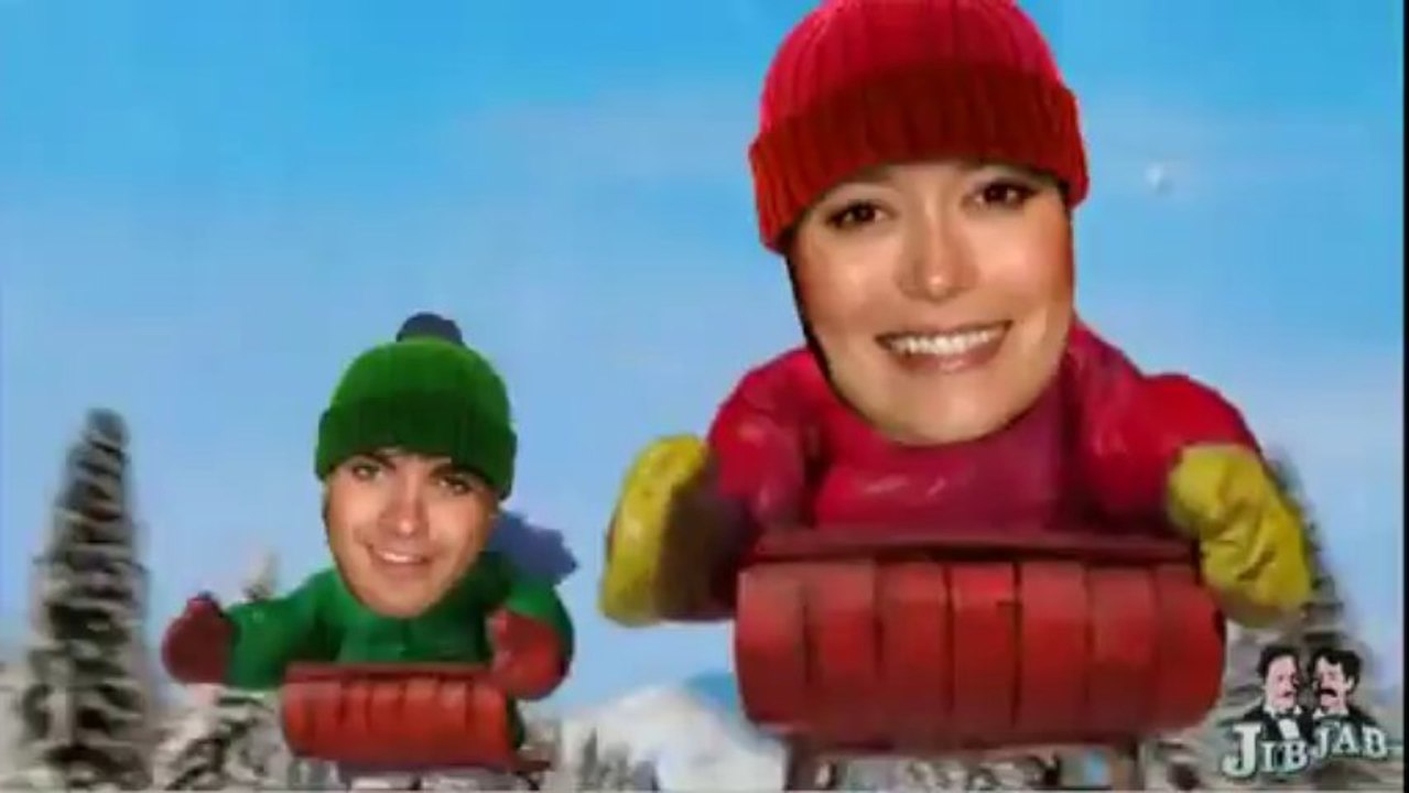 Sled Race with Summer Glau and her TSCC co-stars