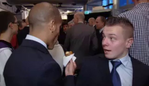 04-01-2012 Feyenoord eert Coen Moulijn