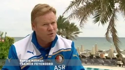 11-01-2012 Koeman over de talenten in Marbella