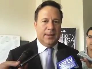 Juan Carlos Varela 2013 2014 Presidente Panama - contra el Periodista Ricardo Peñalba de Radio Nacional