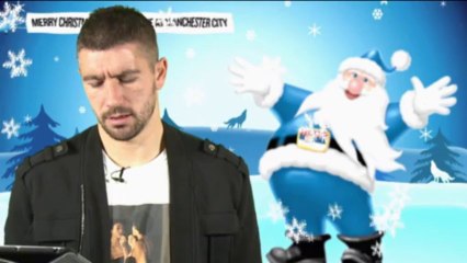 Kolarov gets into the festive spirit