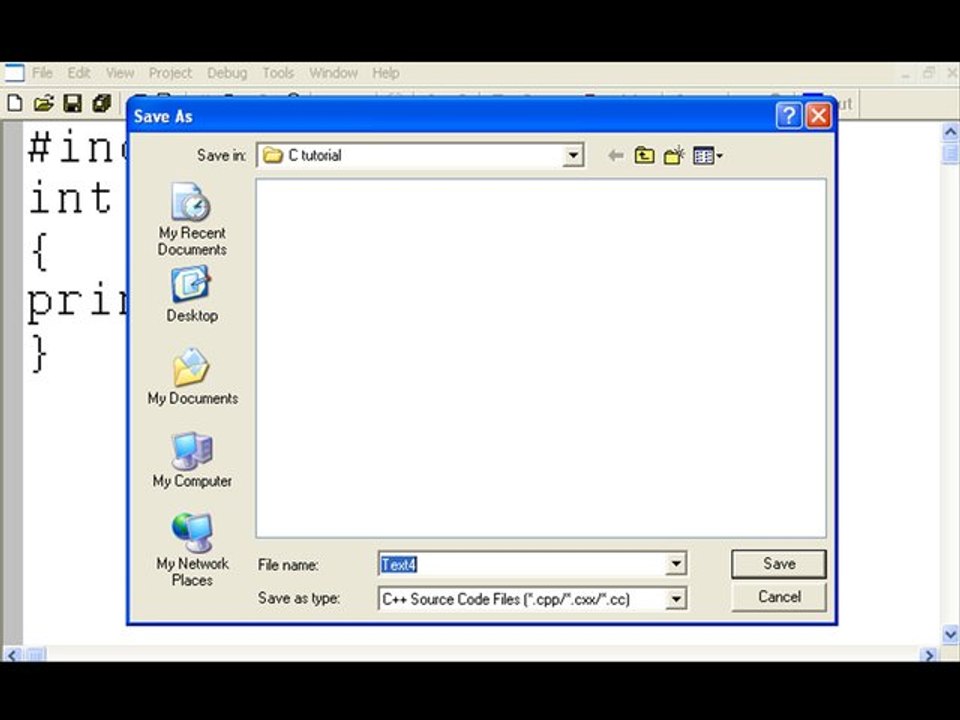 Hello World Program in C Language - C Programming Tutorial