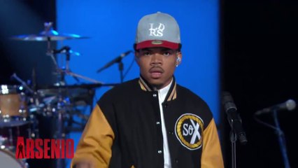CHANCE THE RAPPER " Chain Smoker " Live at the Arsenio Show 22/12/2013 (HD).