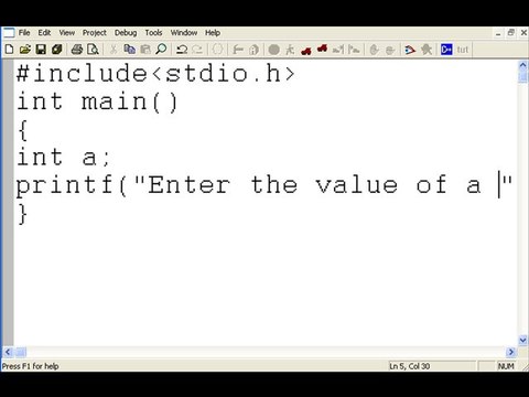 User Input using C Language - C Programming Tutorial