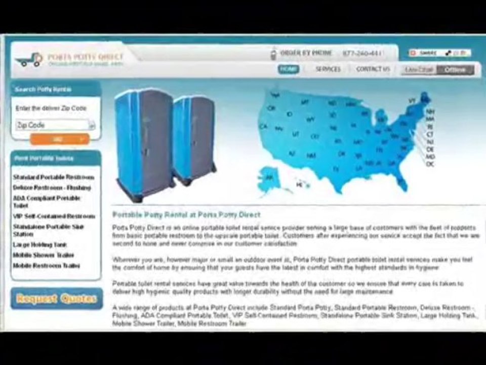 Porta Potty Rental Massachusetts | Portable Toilet Rental Massachusetts