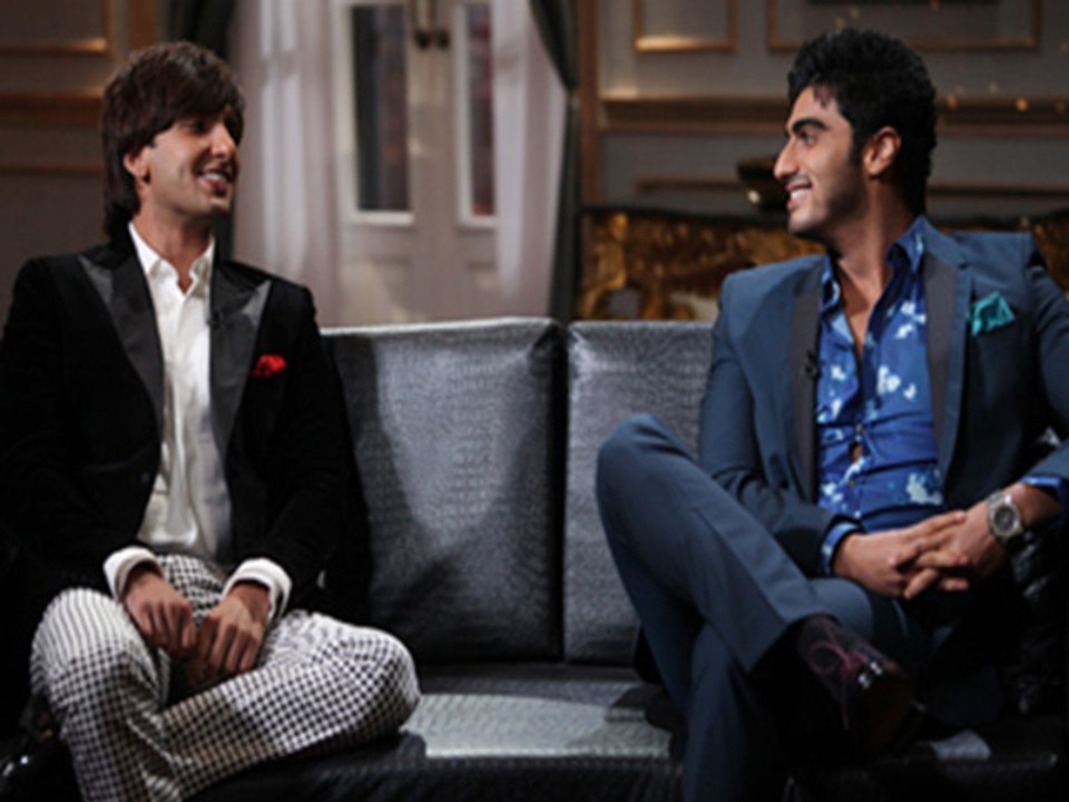 Koffee With Karan Ranveer Singh And Arjun Kapoor Spill The Beans