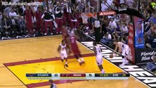 Ray Allen's Amazing Reverse Slam
