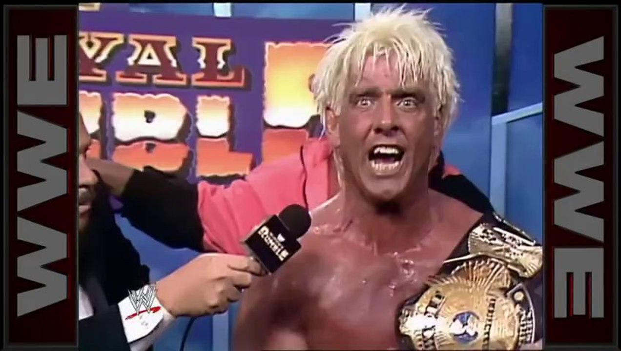 1992 Royal Rumble Ric Flair Victory Speech - video Dailymotion