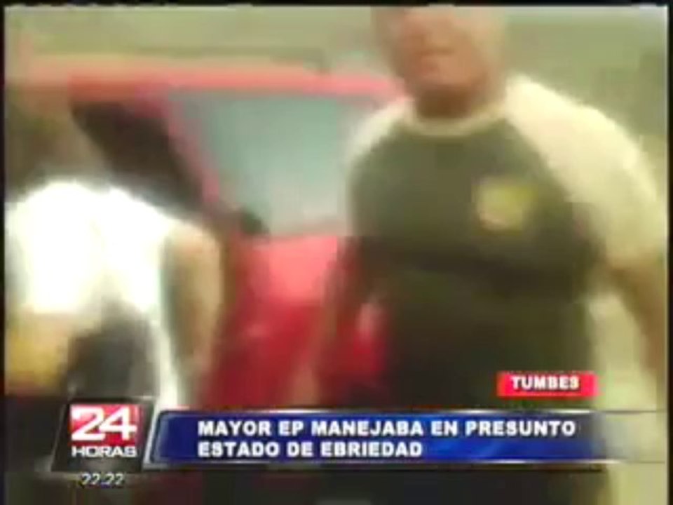 Tumbes: intervienen a mayor del Ejército en presunto estado de ebriedad