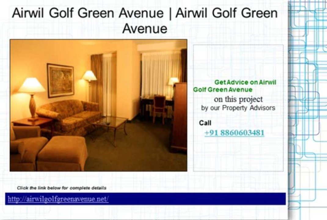 Airwil Golf Green Avenue Yamuna Expressway G. Noida