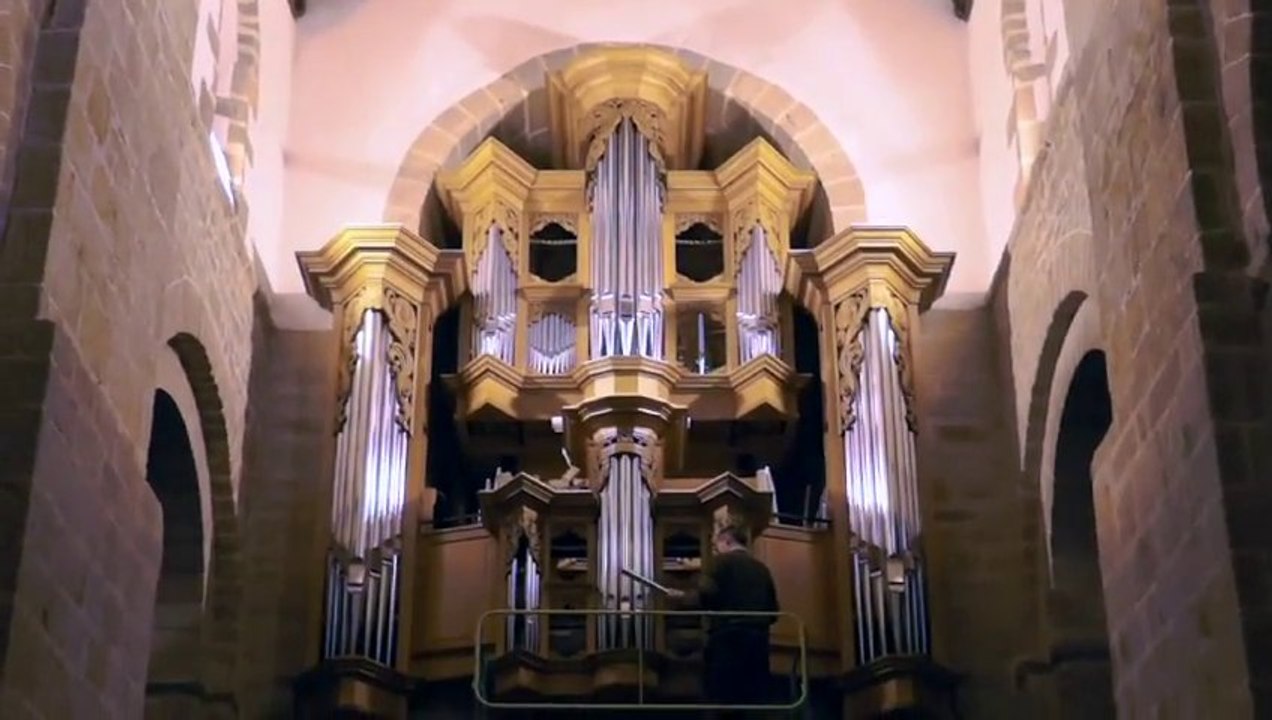 Orgue de Loctudy fin de l'installation
