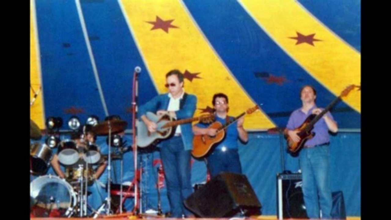 Michel Mallory en concert en 1988
