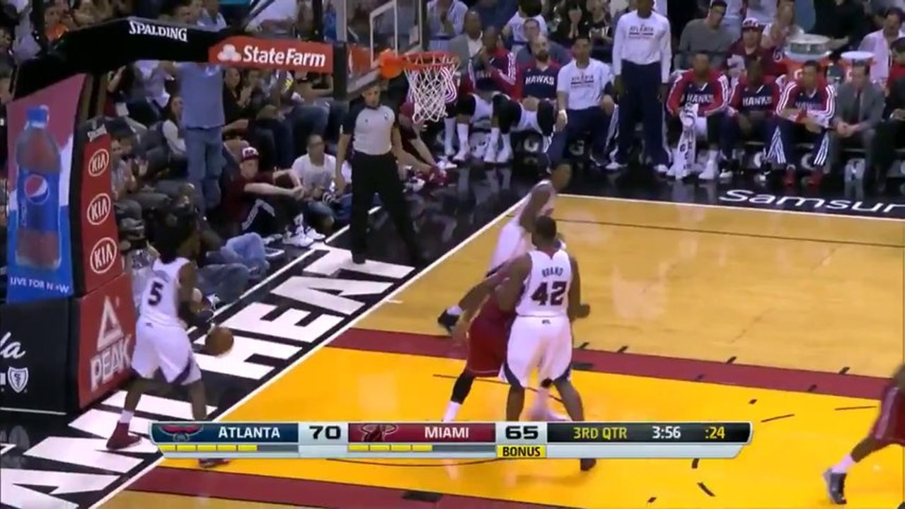 LeBron James claquette