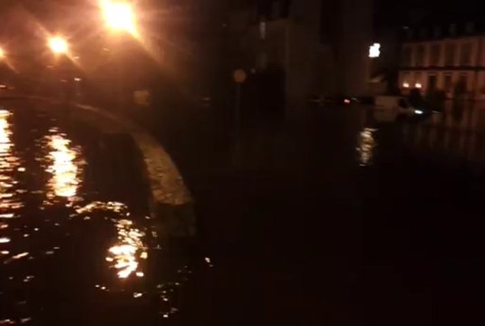 Tempête. Inondation à Morlaix