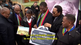 Cote Chantier special ouverture du jardin Nelson Mandela