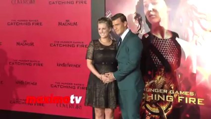 Alan Ritchson Catching Fire Premiere